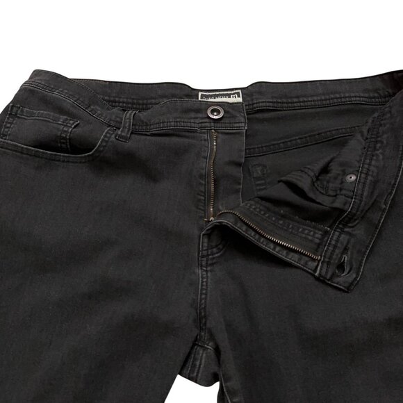 Travis Mathew Jeans Mens Size 38 Denim 5-Pockets Slim Straight Stretch Black - Picture 3 of 6